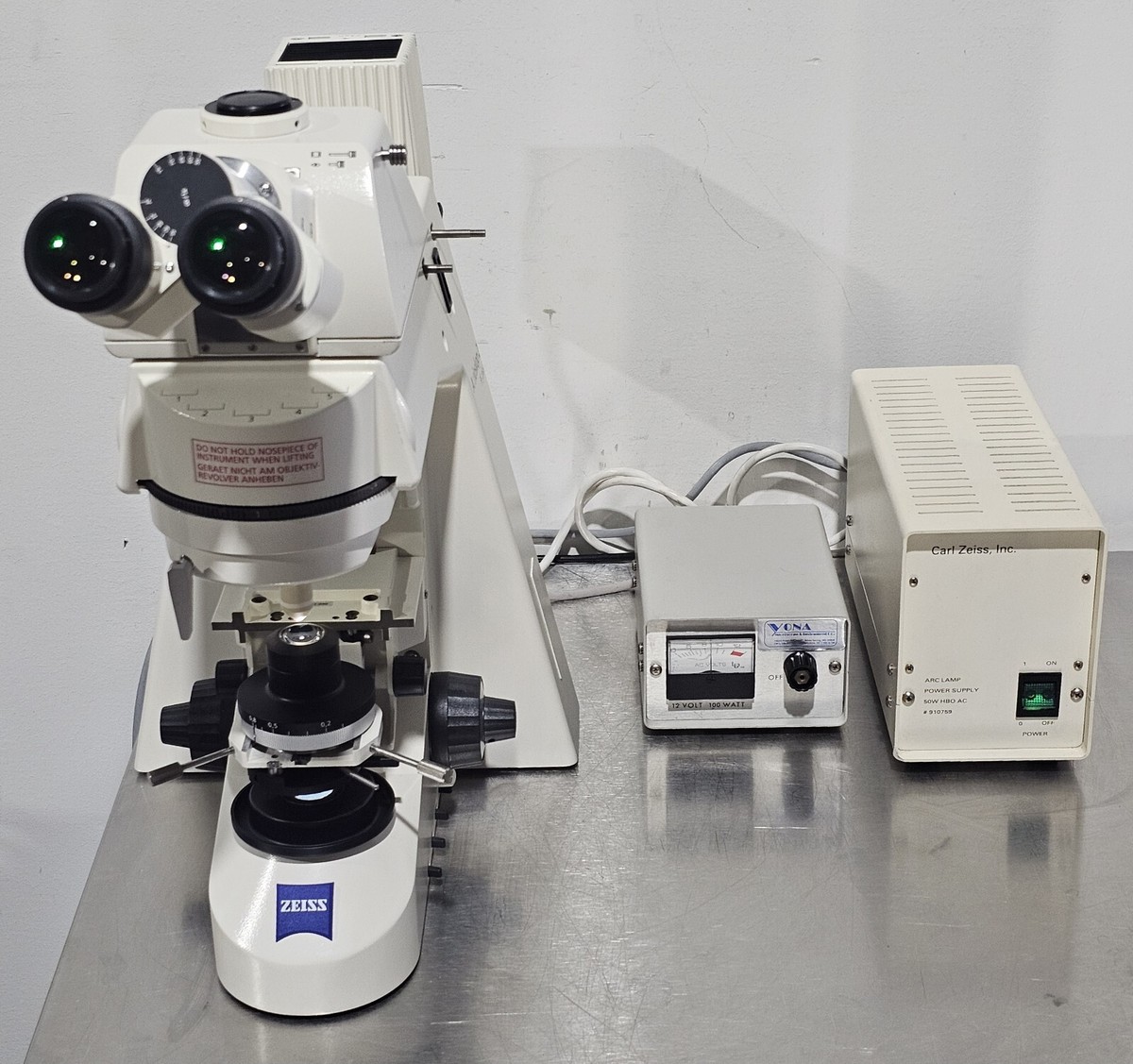 Zeiss Axioskop 2 FS plus Water Immersion DIC Fluorescence