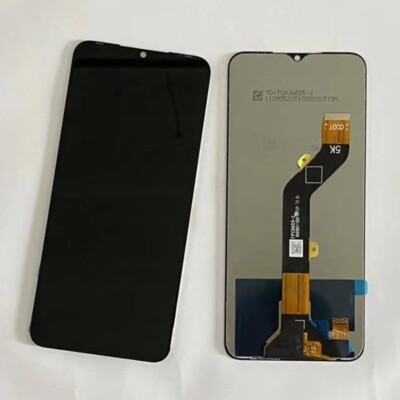 Kit Display LCD Touch Screen Per Tecno Spark 8C (KG5k, KG5j, KG5n) - BRAYGOS - Nero