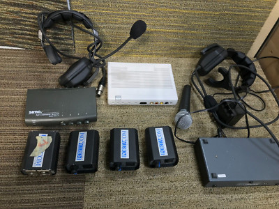 Eartec headphones and audio package  Wireless Communication System