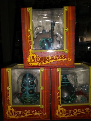 MINDSTYLE DOKTOR A MECHTORIANS SET OF 3 VERDIGRIS EDITION dok chase dunny lepodd