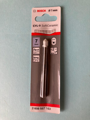 Bosch Soft Ceramic CYL-9 Long Life Schnellbohrer 7 mm 2608587163