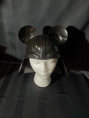 Disney Parks Star Wars Darth Vader Mickey Mouse Ears Helmet Hat Used Good Rare | eBay