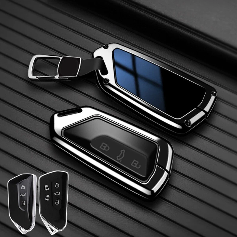 Zinc Alloy TPU Car Key Case Cover For VW Ateca Skoda MK 8 Leon ID.3 ID.4 Golf 8 - Image 4 of 4