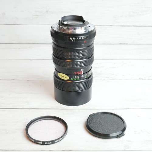Vivitar Close Focusing Auto Zoom Lens 70-150mm f3.8 Pentax w 52mm Skylight Filt - Picture 2 of 11