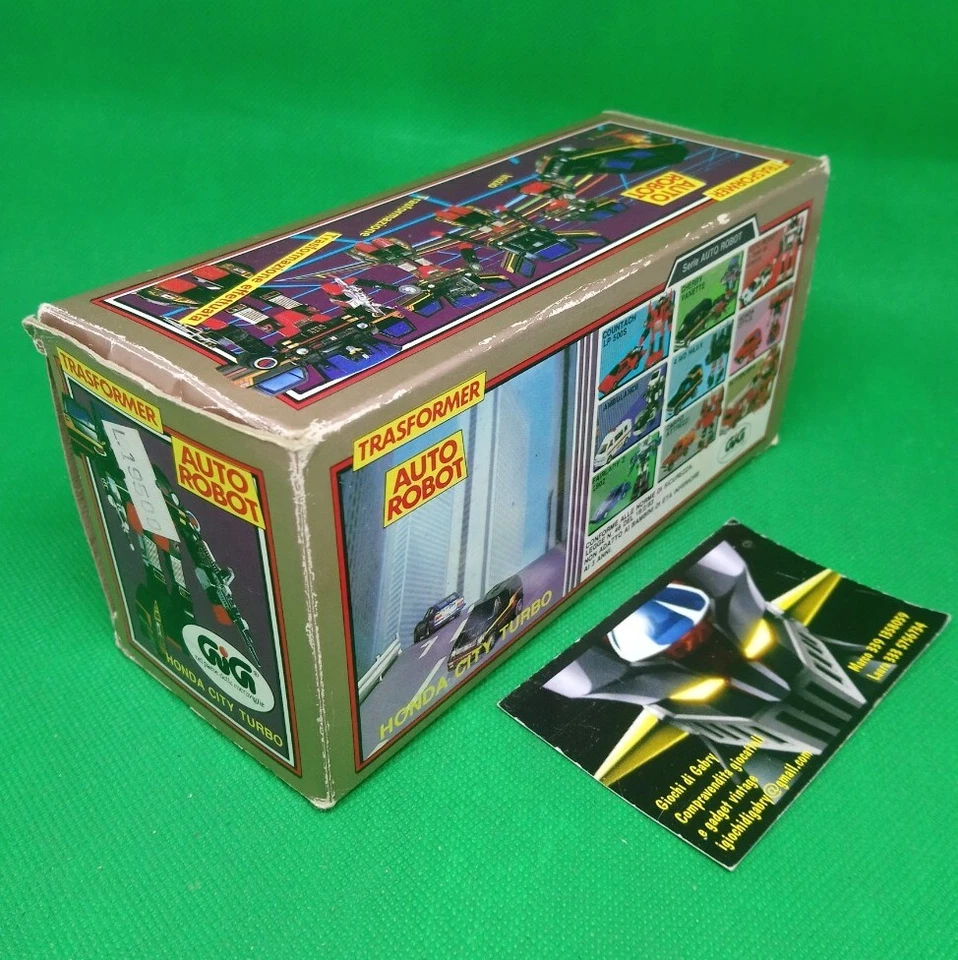 Pretransformadores Diaclone N°12 Transformer Honda City Turbo, takara 1980 Japón Foto 4 de 4