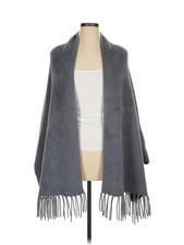 Nwt Crosstree Lane Women Gray Poncho 1x Plus