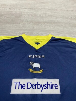 ウェア Joma Derby County shirt Joma Derby County 2006/2007 Away Football Shirt Blue Yellow | eBay