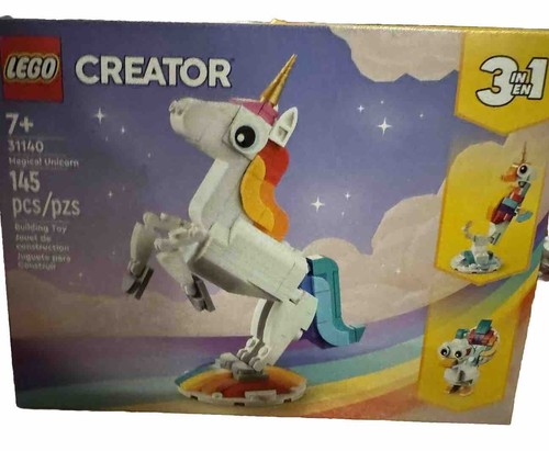 Lego Creator 3 in 1 Magical Unicorn Toy Transforms to Seahorse to Peacock 31140 - Picture 3 of 5