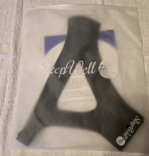 Sleepwell Pro  Adjustable Stop Snoring Chin Strap   Black  New 