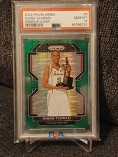 WNBA 2022 Prizm Diana Taurasi Pulsar 16/25 PSA 10 GOAT 10,000+ pts