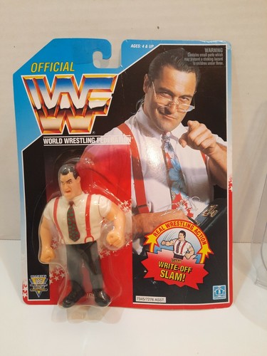 WWF HASBRO 1992 IRS IRWIN R SCHYSTER VINTAGE US CA...