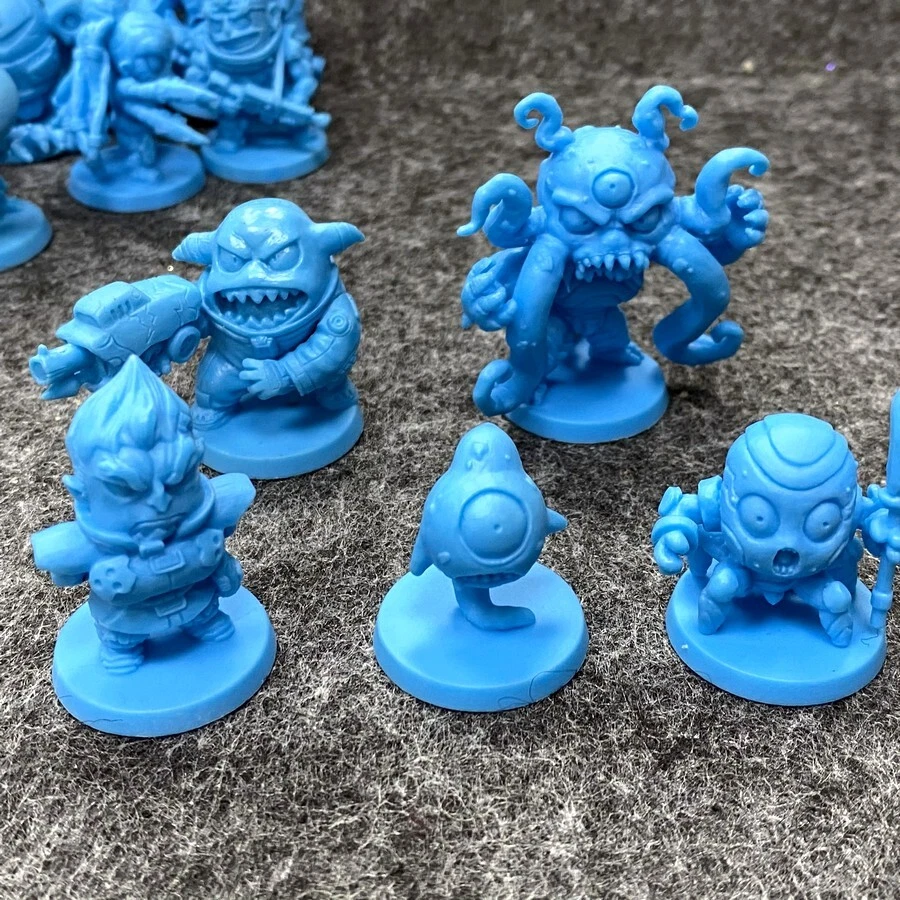 Random 3pcs Enemies Heroes Monster Starcadia Quest Board Game Miniatures Toys   - Image 3 of 4