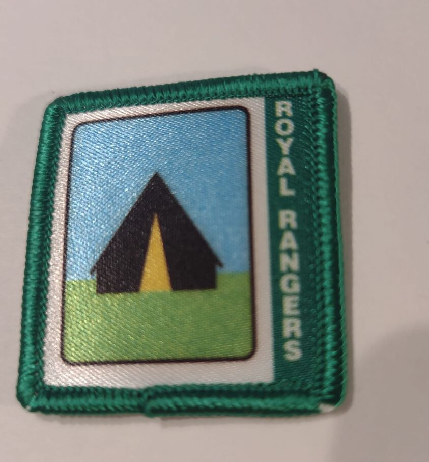 NEW Royal Rangers Ranger Outing activity badge patch RR logo VTG | eBay