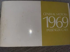 1969 General Motors Catalog / ALL GM Models