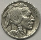 1924 Buffalo Nickel — Circulated — Full Visible Date