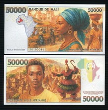 Mali, 50000 Francs, 2025 Private Issue Fantasy - Beautiful F