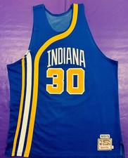 Authentic 1972 George McGinnis #30 Mitchell Ness Indiana Pacers Jersey 24.7” P2P