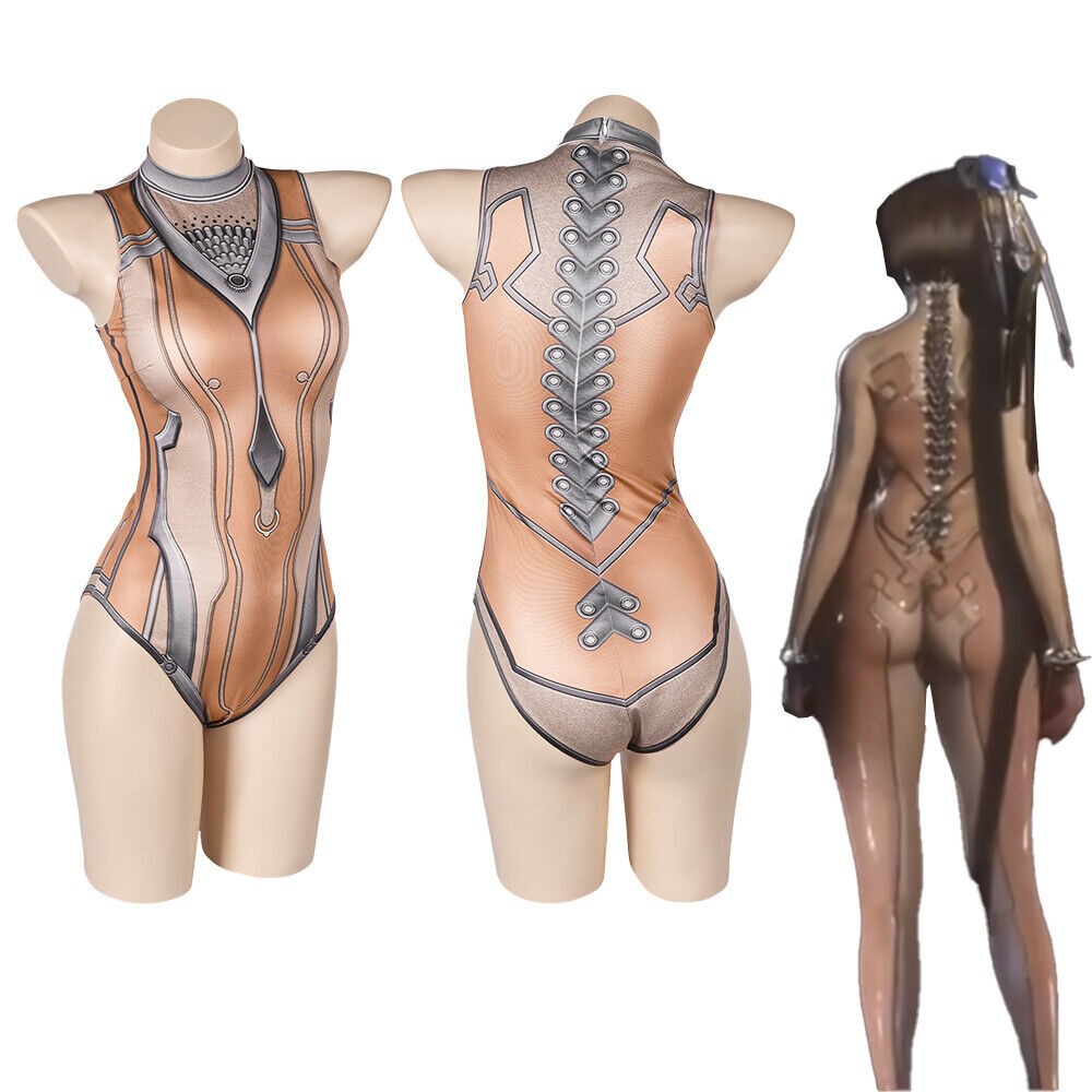 Stellar Blade Eve Cosplay One-piece Swimsuit Sexy Skin Swimming Costume Bikinis