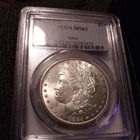 silver lot including a MS 63 CC  for Palace properties