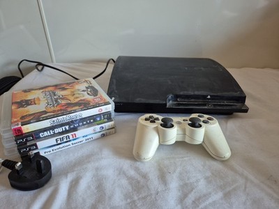 Playstation 3 Slim Set Up Bundle inkl. 4 Spiele und Controller - 150gb