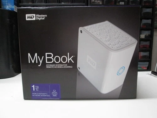 Western Digital My Book Storage System 1TB World Edition II GE Network Interface