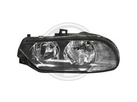 Upgrade-Scheinwerfer Links Klarglas/Schwarz FüR Alfa 156 1997-2003