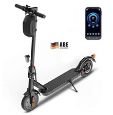 Klappbarer E-Scooter schwarz ABE genehmigt mit Display/Anzeige & …