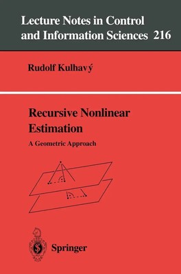 Recursive Nonlinear Estimation A Geometric Approach Rudolph Kulhavy Taschenbuch