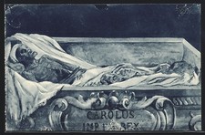 Postal El Escorial, Monasterio del Escorial, La Momia de Carlos V