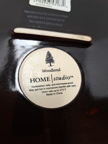 Woodland Home Studio 10” Salad/Serving Bowl, Bear, Canoe,Moose - Picture 6 of 10