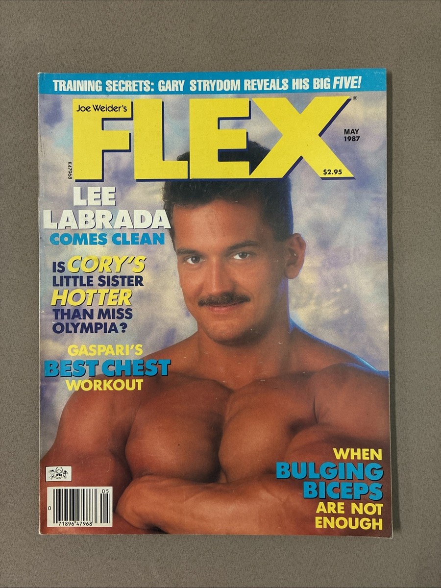 Flex Bodybuilding Muscle Magazine / Lee Labrada / 05-87 | eBay