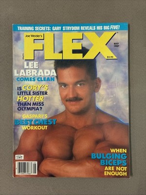 Flex Bodybuilding Muscle Magazine / Lee Labrada / 05-87 | eBay