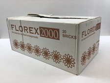 Florex 2000-Dry Foam For Dry Flower Arrangements-Box of 20 Bricks