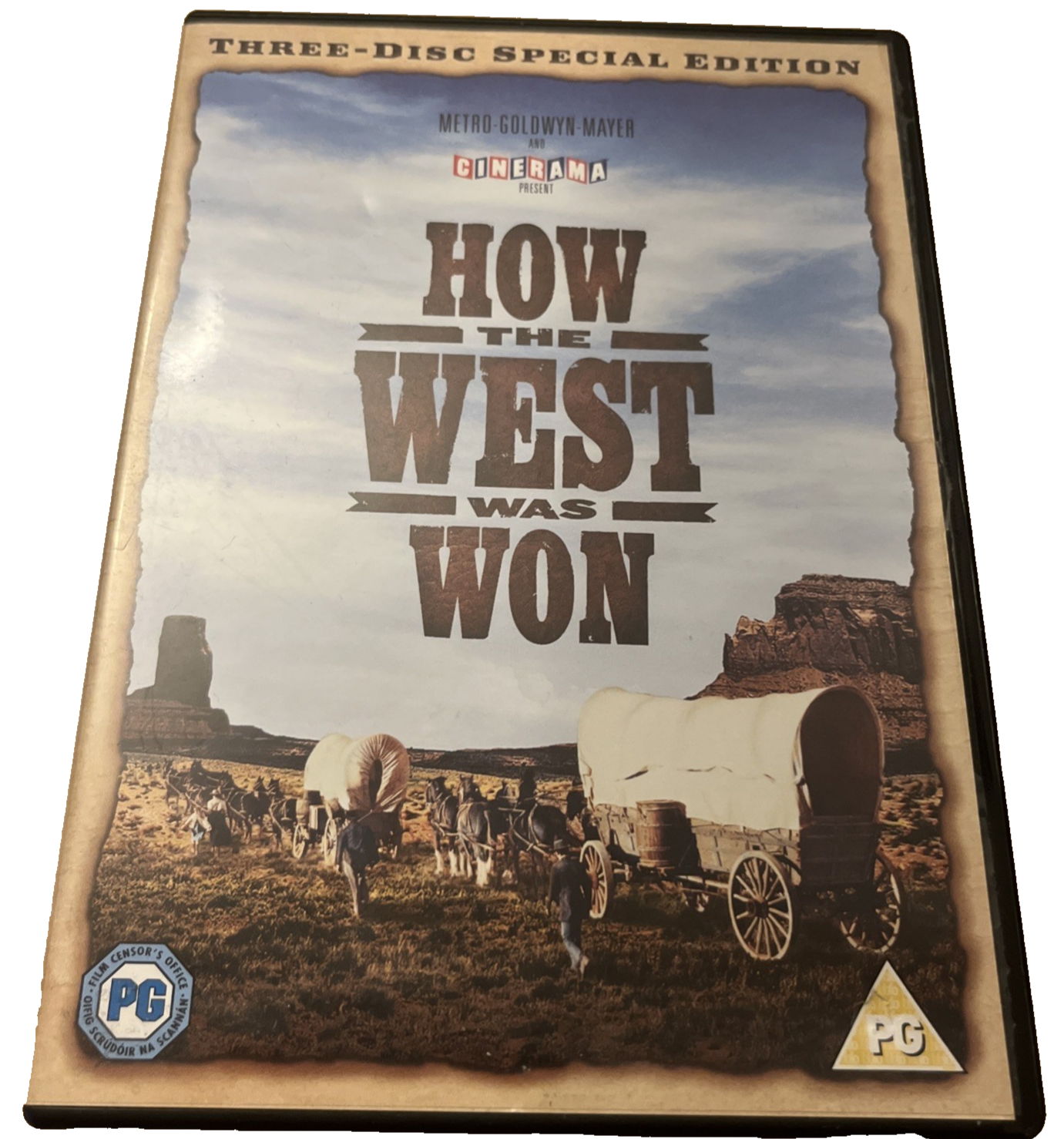 How The West Was Won Three-Disc Special Edition DVD James Stewart Henry Fonda