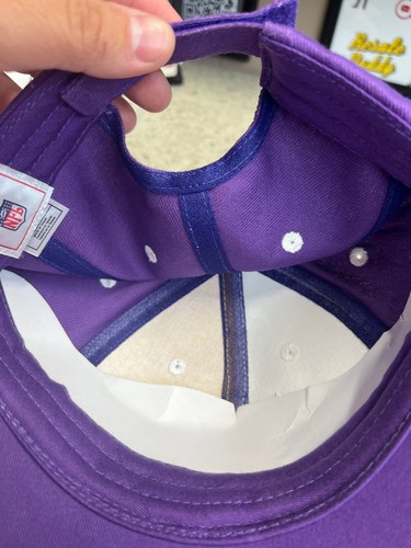 Cappello Minnesota Vikings NFL viola oro bianco colore diviso snapback - Foto 4 di 4