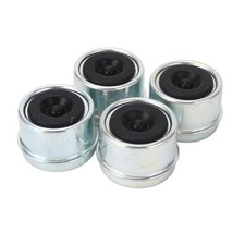 4 PCS Trailer Bearing Dust Cap,1.98in Trailer Axle Dust Cap Cup Grease Cover