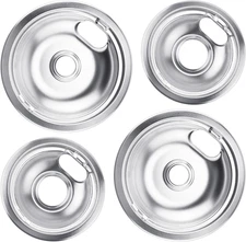 316048413 316048414 Range Drip Pan Kit for Frigidaire Kenmore (2x6" and 2x8")