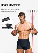 Tragbar Sport Schwingstab Abnehmbar Swingstick Schwungstab Fitness Bar Gymnastik