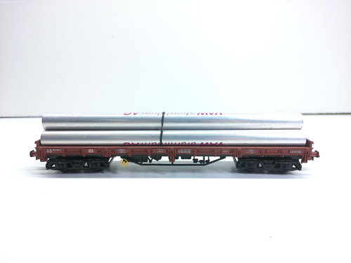 Electrotren H0 Niederbordwagen mit Ladung 395 0 134-7  - DB - ohne OVP # 12528 | Condition: Gebraucht