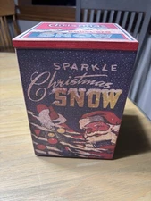 Designs By Kathy Large Hinged Christmas Theme Wood Box 8” Tall