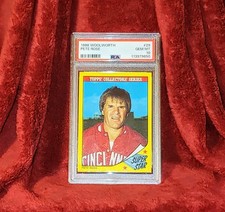PETE ROSE 1986 WOOLWORTH #29 TOPPS COLLECTOR'S SERIES REDS PSA 10 🔥 SUPER STARS