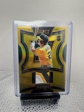 2025 Select Baseball Nick Kurtz Selective Swatches Gold Prizm /10 #SS-NK