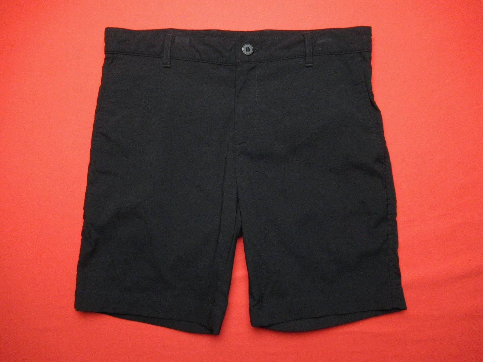 OUTLIER F. Cloth 2-Way Stretch Nylon 6,6 Chino 8" Shorts Black Mens 31 FREE SHIP