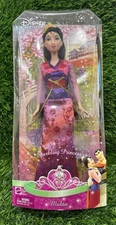 Vintage Mulan Sparkling Princess Fashion Doll N5053 Disney Mattel 2008 NIB