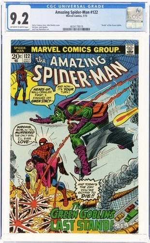 The Amazing Spider-Man #122 CGC 9.2 (Marvel Comics July 1973)