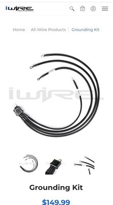 iWire PP-BTGK001-0 Subaru ECU Engine Grounding Kit Harness New Open Box