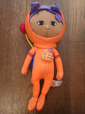 EUC Surprise Powerz Astro Astronaut Girl Doll Talking Multi Phrases 15'' Talking