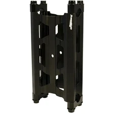 PowerMadd Cobra Black 7 in. Wide Pivot riser w/Bolts and Clamps - 45870