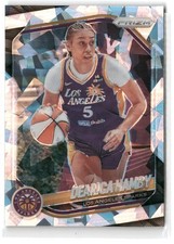 2025 Panini Prizm WNBA #39 Dearica Hamby Cracked Sparks Ice Prizms