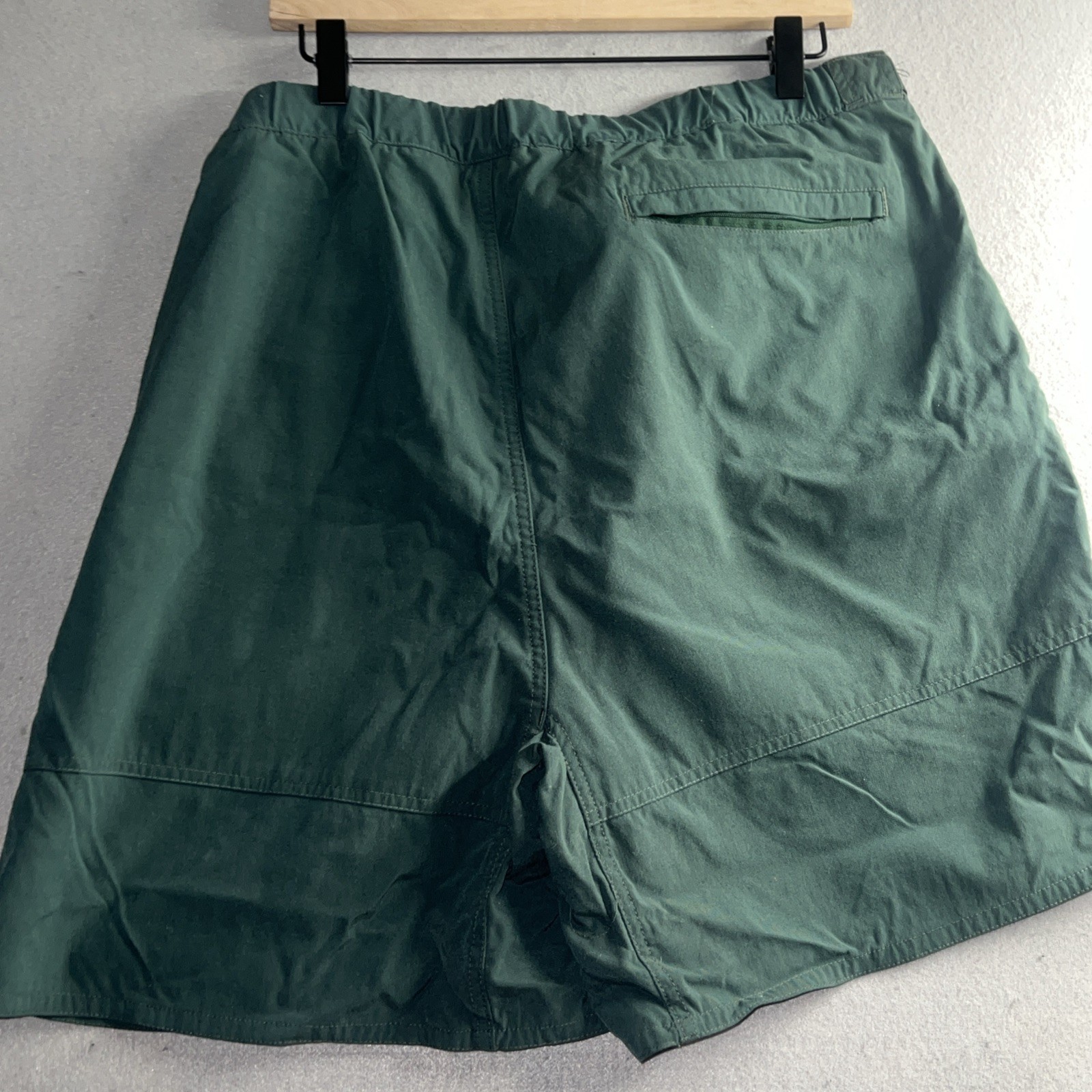 North Face Shorts Mens L Dark Olive Belted Trunks Nylon Utility Outdoors thumbnail 6